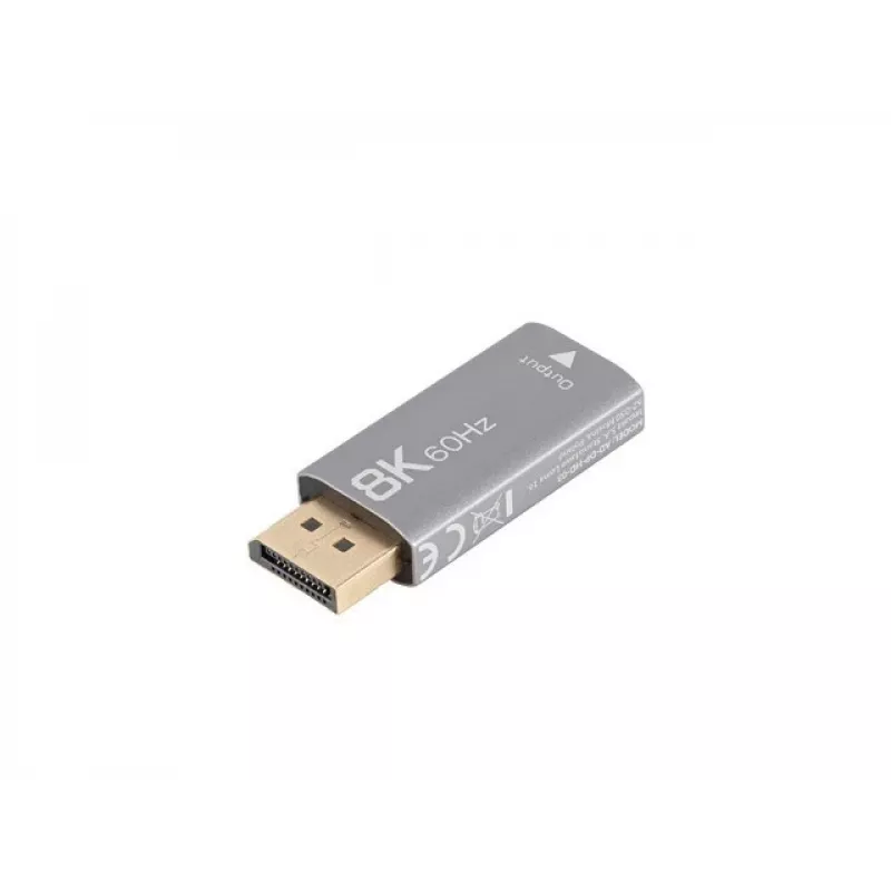 Lanberg AD-DP-HD-03 videokabeladapter 0 m DisplayPort HDMI zilver