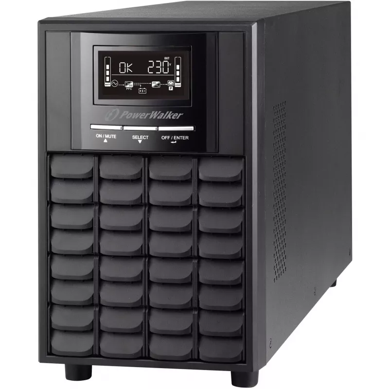 PowerWalker VI 1100 CW line-interactive UPS 1100 VA (1,1 kVA), 770 W, 7 Ah, RS-232, USB, zwart