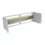 Rackrail ALLNET ALL-S0002241 — 3U grijs rackaccessoire, 1,42 kg
