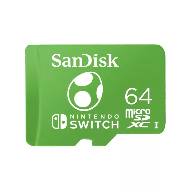 Geheugenkaart SanDisk 64GB MicroSDXC UHS-I SDSQXAO-064G-GN6ZN