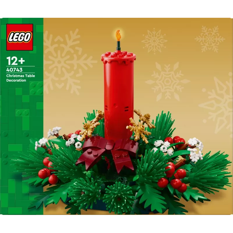 LEGO 40743 Kersttafeldecoratie