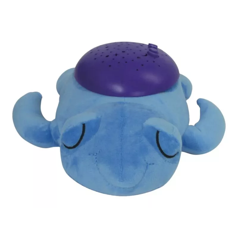 Jamara Dreamy Turtle nachtlamp staand blauw paars