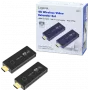Draadloze HDMI-overdrachtset LOGILINK HDW0102 — 30 m bereik, draadloze HDMI-zender en -ontvanger