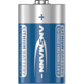 Batterij ANSMANN ER14250 lithium-thionylchloride 3,6V 1/2AA
