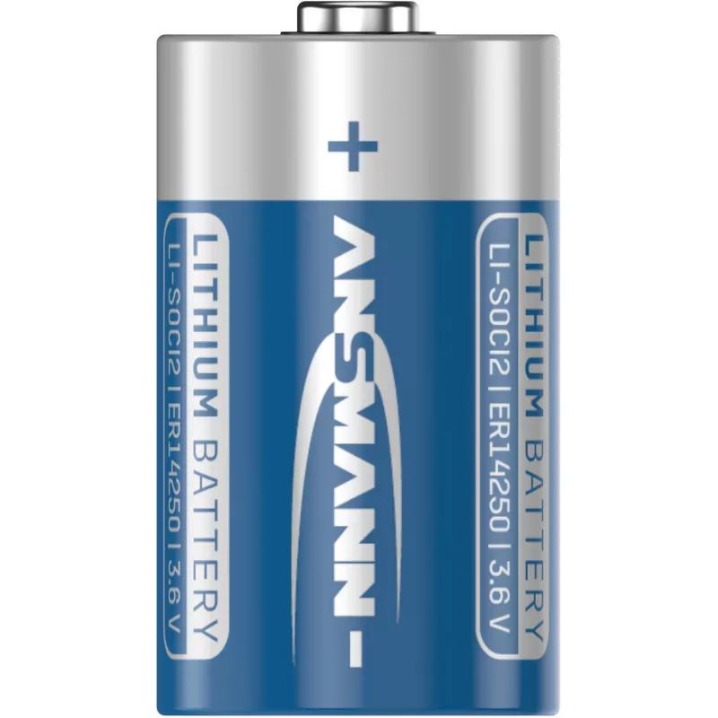 Batterij ANSMANN ER14250 lithium-thionylchloride 3,6V 1/2AA