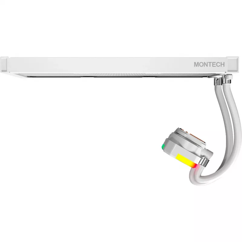 360mm radiator Montech HyperFlow ARGB 360 White — 360mm vloeistofkoelingsradiator voor pc