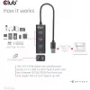 USB-hub CLUB3D USB 3.2 Gen1 Type-A met 3 aansluitingen en Gigabit-Ethernet