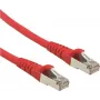 ROLINE - patchkabel - RJ-45 (M) naar RJ-45 (M) - 1 m - SFTP - CAT 6a - rood (21.15.2811)