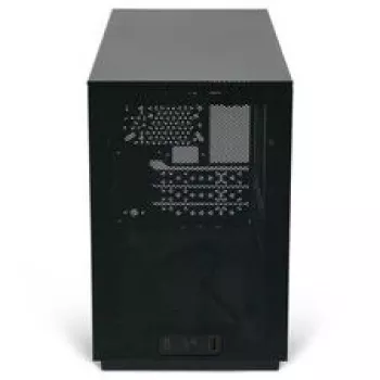 Mini ITX/ATX pc-behuizing ssupd Meshroom D (CS-MRD-BK-1) — compacte zwarte behuizing met mesh-panelen