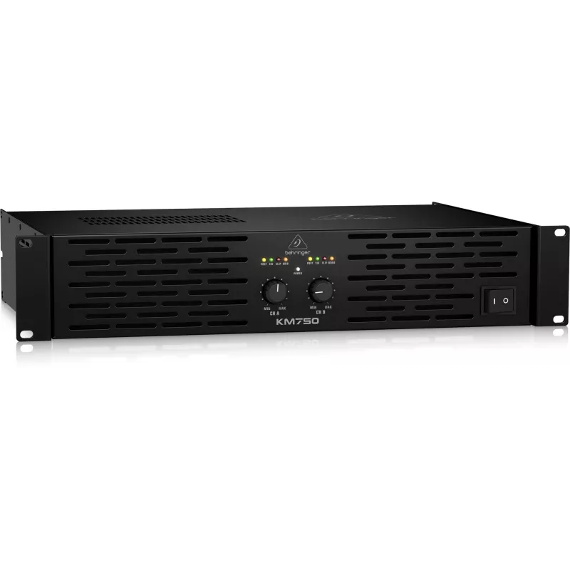 Behringer KM750 audioversterker 2.1-kanalen zwart