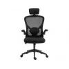 Gamingstoel Sandberg ErgoFusion Basic gevoerde zitting mesh rugleuning zwart