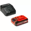 Accu-boorhamer EINHELL Power X-Change TE‑HD 18 Li, 18V, Li‑Ion 4,0 Ah Plus, met boor- en beitelset