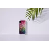 Telefoonhoesje iKins voor iPhone XR – waterbloemen-design, wit
