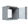 EFB Elektronik 19 wandbehuizing X-Rack met glazen deur 400-600mm grijs - wandbehuizing (WGX-1206GR.G1)