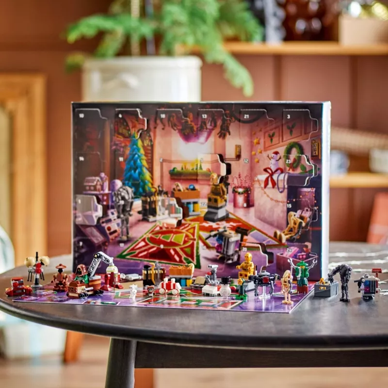 LEGO Star Wars adventskalender 2025 — set 75418, seizoensgebonden bouwbare minifiguren en modellen
