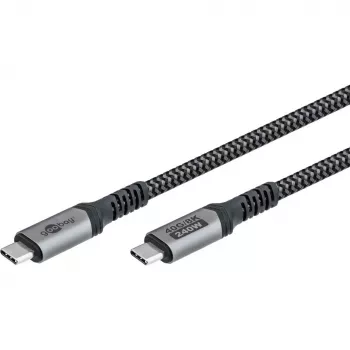 Goobay 74210 USB-kabel zwart