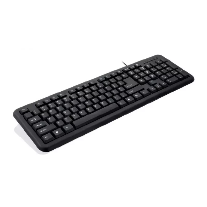 iBox OFFICE KIT II toetsenbord-muisset met USB, QWERTY, Engels, zwart