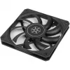Behuizingsventilator SILVERSTONE SST-AS120B 120mm zwart transparant, 3-pin