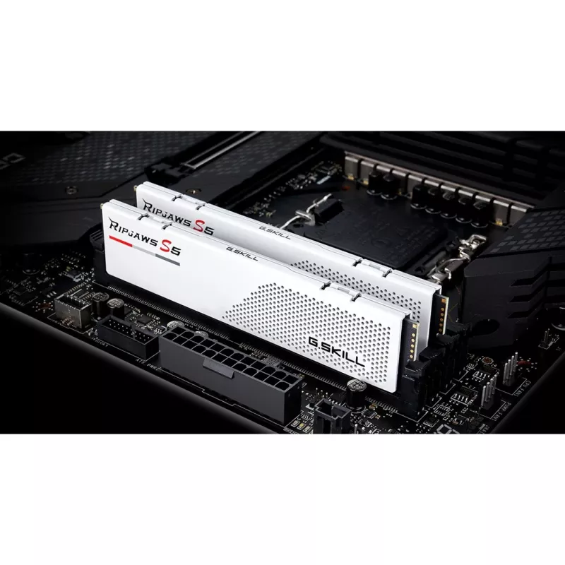 32GB 2x16GB Ripjaws S5 White DDR5-6000 CL32 geheugenkit