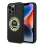 Karl Lagerfeld soft cover silicone RSG zwart voor Apple iPhone 14 Pro KLHCP14LSRSGRCK