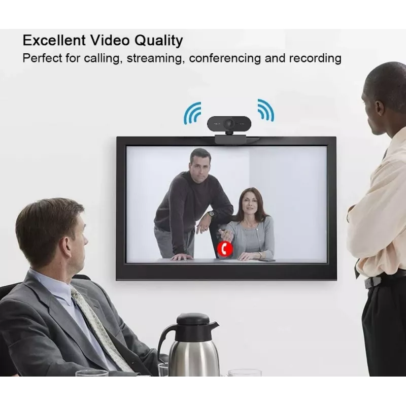 Webcam MANTA W177 1080p-resolutie met Bluetooth-connectiviteit