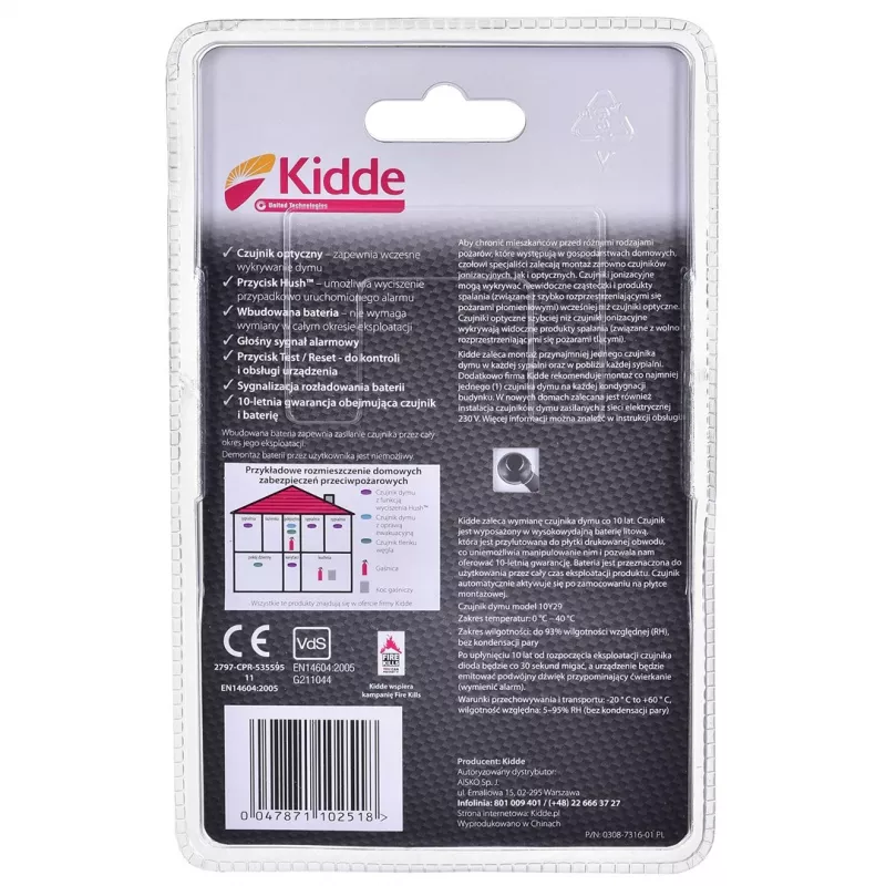 KIDDE 10Y29A rookmelder