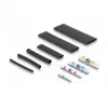 Krimpkous-set DeLOCK 308 stuks zwart veelkleurig polyolefine