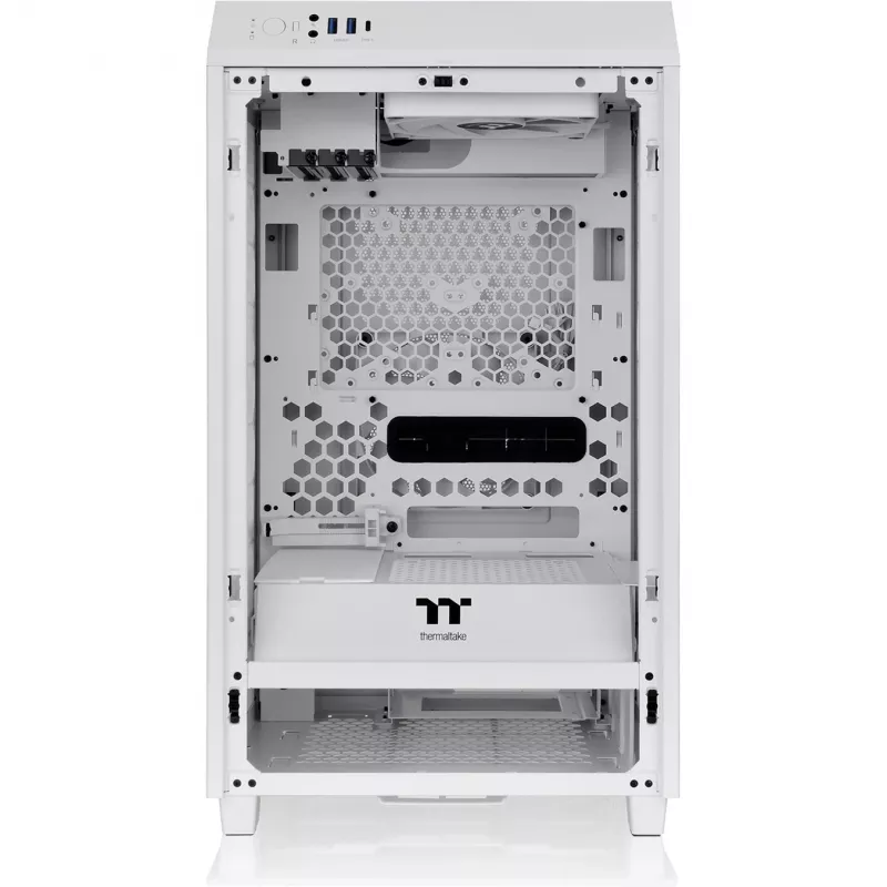 Thermaltake The Tower 200 Micro-Tower Mini-ITX-behuizing met zijvenster wit