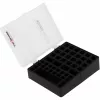 Ansmann Battery Box 48 Batterijbox voor 24x AA, 16x AAA en 4x 9V, Zwart/Transparant