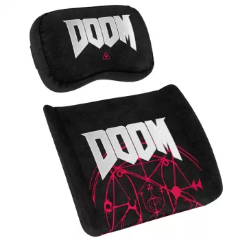 noblechairs memory foam kussen set - DOOM Edition