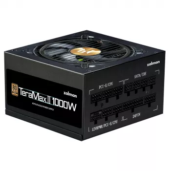 Zalman ZM1000-TMX2 TerraMax II 80 Plus Gold voeding volledig modulair ATX 3.0 PCIe 5.0 - ATX - 80 PLUS Gold