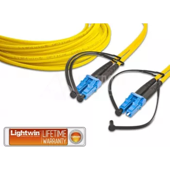 Lightwin High Quality duplex LWL-patchkabel, SM, LC - LC LWL-patchkabel (LDP-09 LC-LC 0.25)