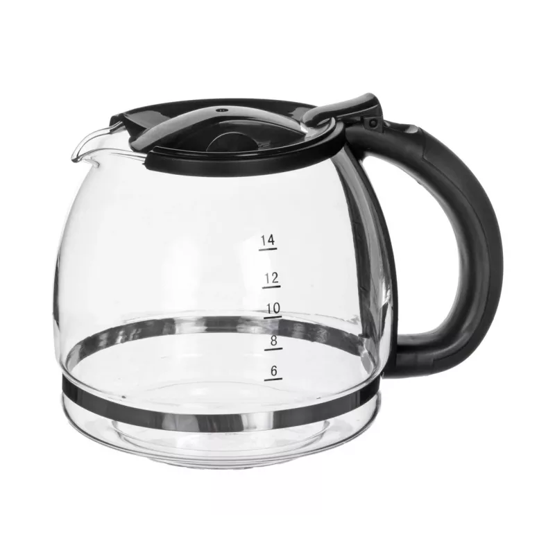 CLATRONIC KA 3473 filterkoffiezetapparaat, 1,5 l waterreservoir, capaciteit 14 kopjes, zwart