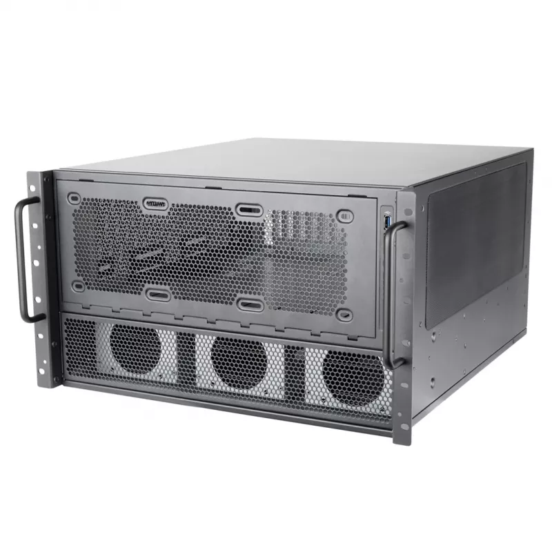 Computerbehuizing SilverStone SST-RM600 ATX zwart