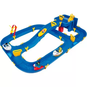 Waterplay Niagara blauw geel wateraangedreven speelgoed