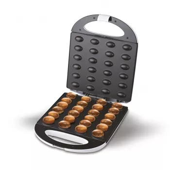 Wafelijzer Adler AD 3039 — 24 wafels, 1600 W, wit, antiaanbaklaag, koelblijvende handgrepen