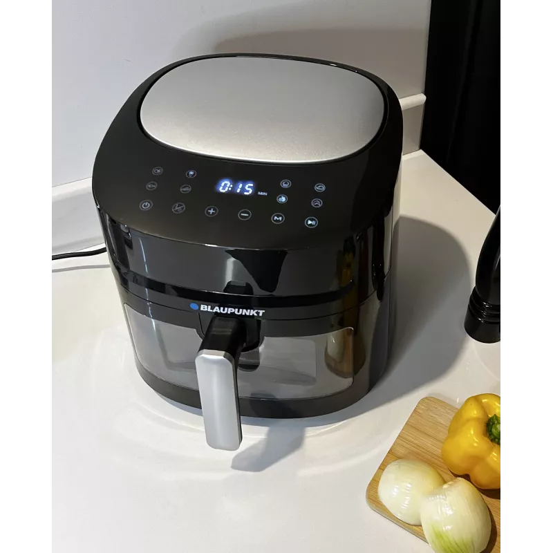 Heteluchtfriteuse BLAUPUNKT AFD712 – 7,2 l inhoud, 1800 W, digitale touchbediening, 40–200 °C, 60-minuten-timer