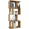 Rek FIESTA 4P 59,5x30x140 cm, artisan-eiken