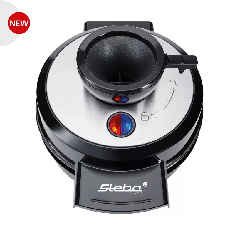 Steba WE 20 VOLCANO (zwart) 4 wafels 700W zwart wafelijzer (182800)