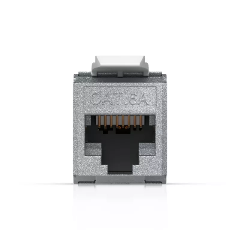 Keystone Jack Ubiquiti UACC-Keystone-Jack-C6A RJ-45 plat metallic