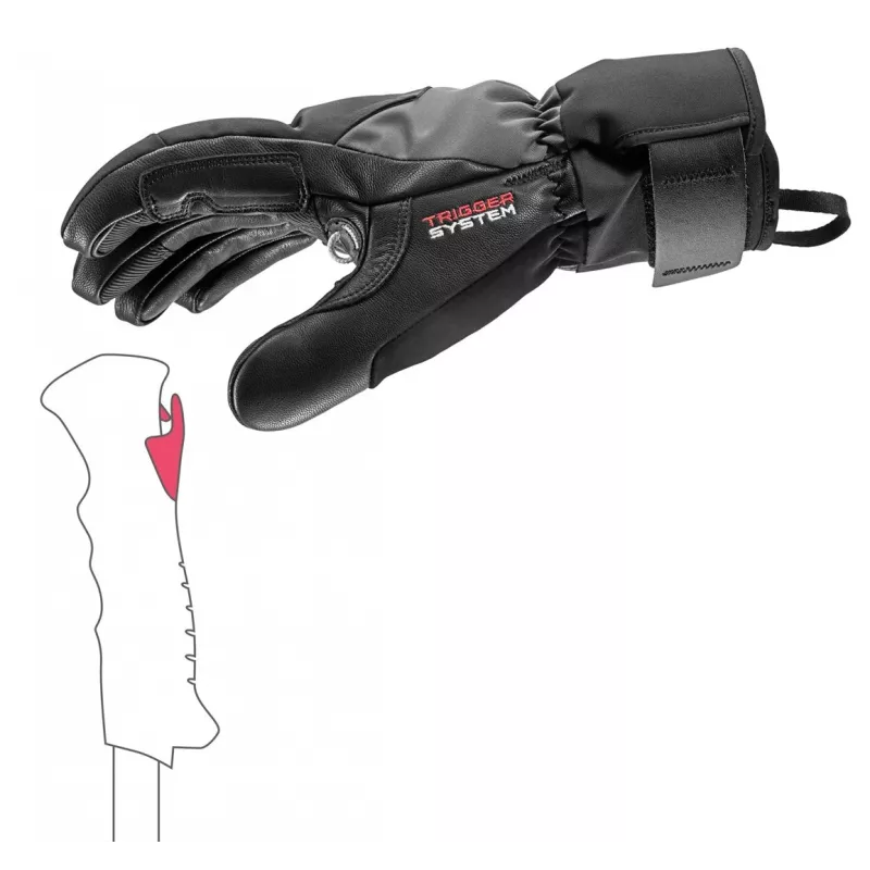 Leki Hevon Thermo 3D skihandschoenen, maat 8.0