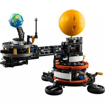 LEGO Technic Aarde en Maan in een baan om de aarde ruimtespeelgoed voor jongens en meisjes vanaf 10 jaar zonnestelsel bouwspeelgoed met planeten