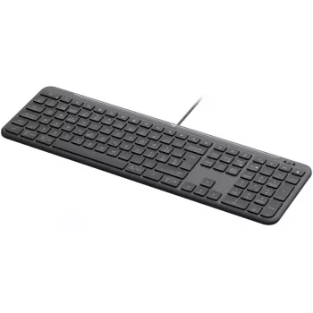 LOGITECH Signature Slim K620 bedraad toetsenbord voor bedrijven - GRAPHITE - US INT'L - USB - N/A - INTNL-973 - USB-C