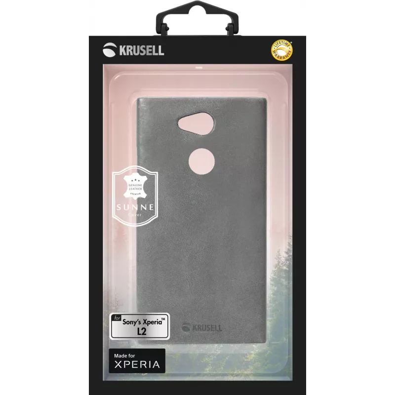 Hoesje Krusell Sunne Sony XPERIA L2 14 cm (5.5 inch) grijs