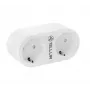 Tellur WiFi AC dubbel stopcontact, energieverbruikmeting, 16A, 2400W