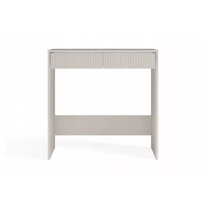 Bureaublad e shop MARINA 2S slank KASZMIR — compact bureau met 2 laden, smal profiel