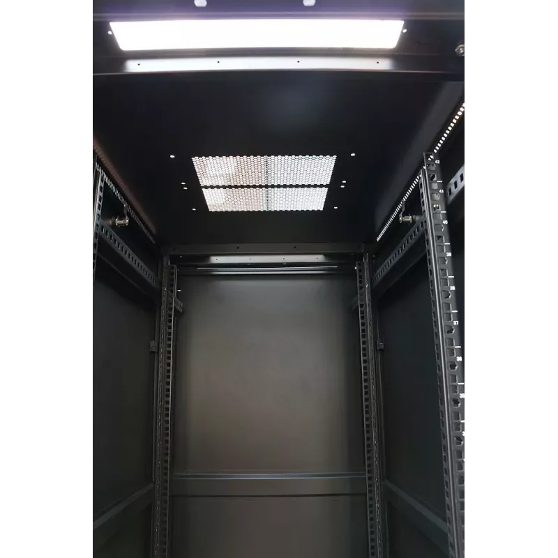 Vrijstaande rack Extralink rackmount-kast 42U 600x800 zwart