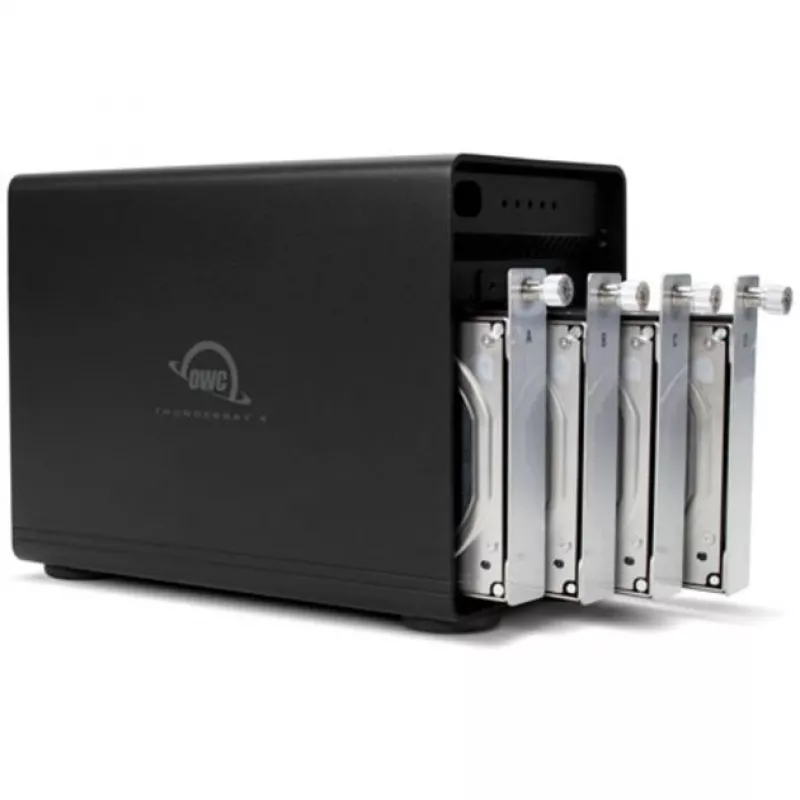 ThunderBay 4 - RAID 5 (zwart, 4-bay behuizing met dual Thunderbolt 3-poorten)