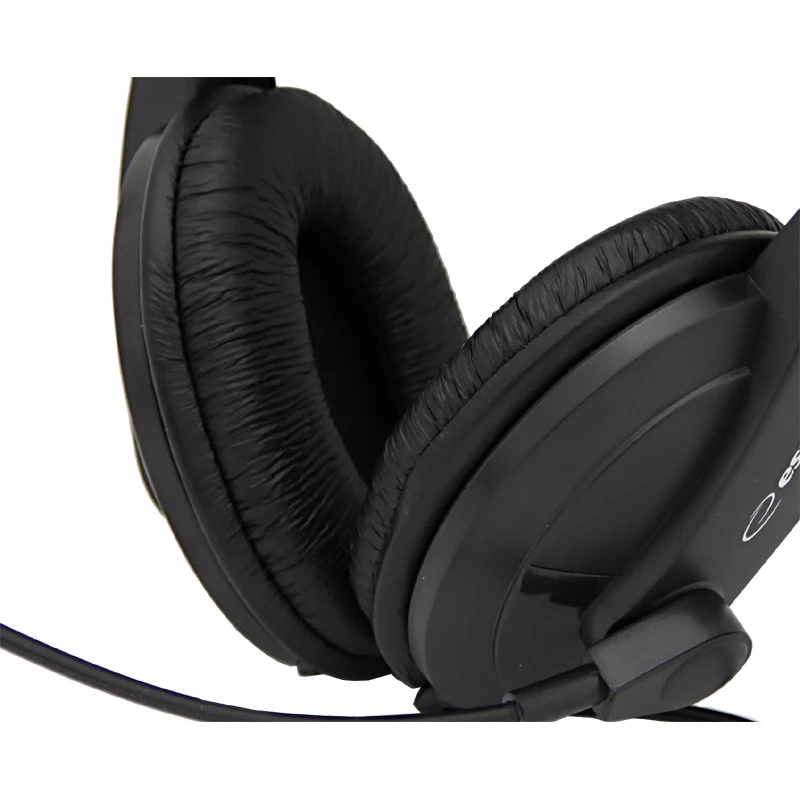 Stereo-hoofdtelefoon met microfoon en volumeregeling EH103