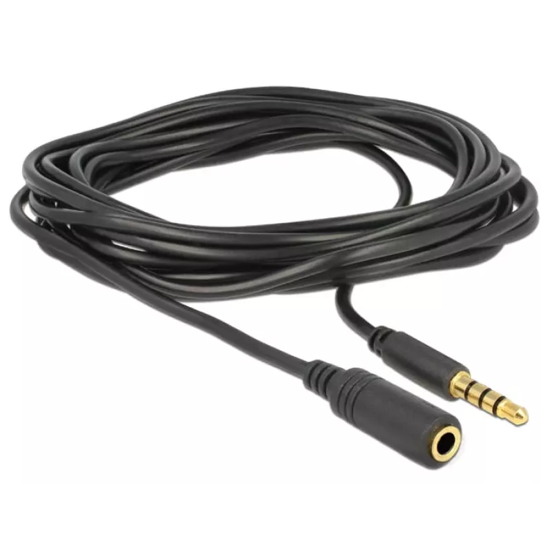 Audiokabel DeLOCK 84668 3m 3,5mm zwart
